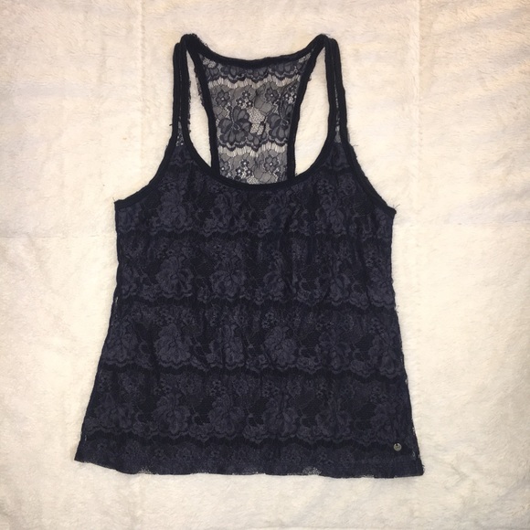 A&F Lace Racerback - Picture 1 of 6